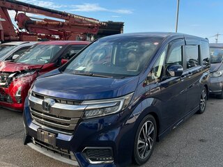 2018 Honda Stepwgn Spada V Рестайлинг, синий, 1989555 рублей, вид 1