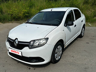2014 Renault Logan II, белый, 429000 рублей, вид 1