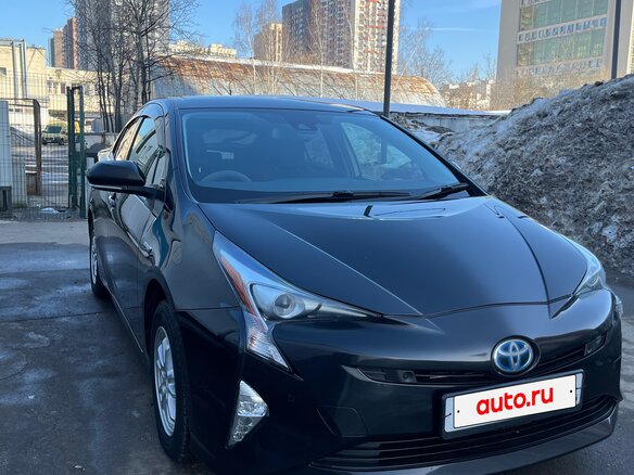 2018 Toyota Prius IV (XW50), чёрный, 1800000 рублей - вид 7