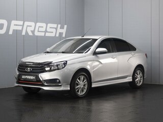 2018 Lada (ВАЗ) Vesta I, серебристый, 895000 рублей, вид 1