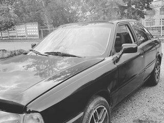 1991 Audi 80 IV (B3), чёрный, 130000 рублей, вид 1