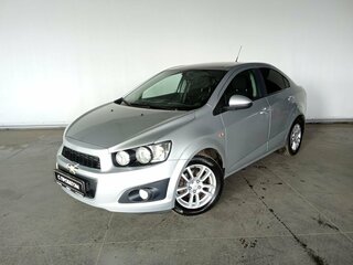2012 Chevrolet Aveo II, серебристый, 682000 рублей, вид 1