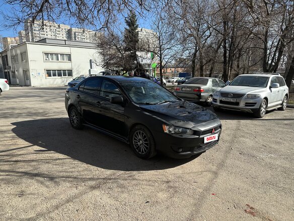 2008 Mitsubishi Lancer X, чёрный, 620000 рублей