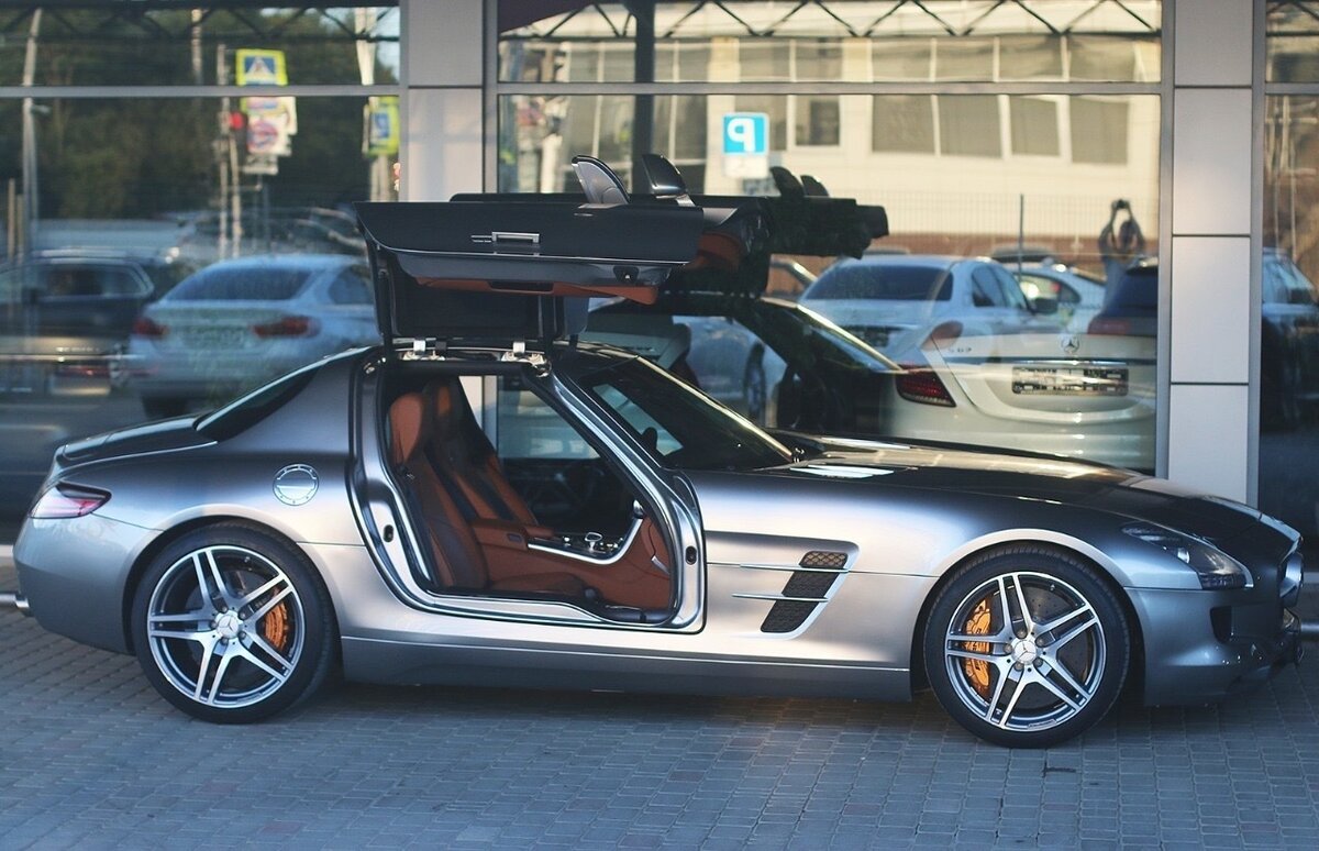 2010 Mercedes-Benz SLS AMG, серебристый, 18500000 рублей - вид 7