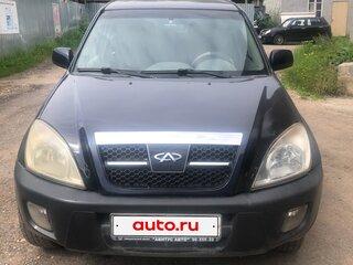 2007 Chery Tiggo (T11) I, синий, 350000 рублей, вид 1