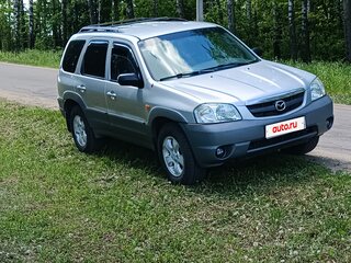 2001 Mazda Tribute I, серебристый, 475000 рублей, вид 1