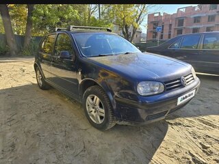 2001 Volkswagen Golf IV, синий, 450000 рублей, вид 1