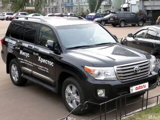 2012 Toyota Land Cruiser 200 Series Рестайлинг 1, чёрный, 4999999 рублей, вид 1