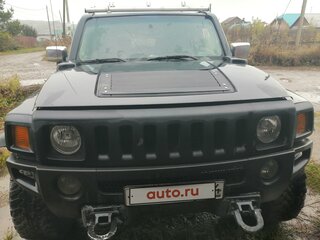 2005 Hummer H3, чёрный, 1100000 рублей, вид 1