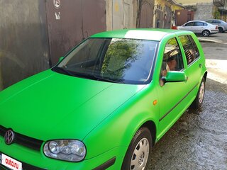 1999 Volkswagen Golf IV, зелёный, 520000 рублей, вид 1