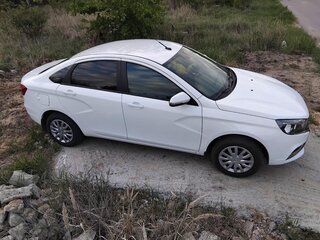 2017 Lada (ВАЗ) Vesta I, белый, 890000 рублей, вид 1