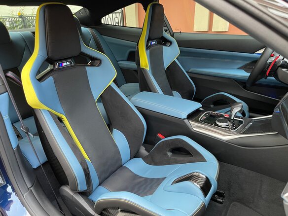 2021 BMW M4 Competition Package G82/G83, синий - вид 3