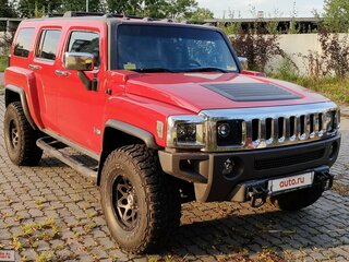 2005 Hummer H3, красный, 1200000 рублей, вид 1
