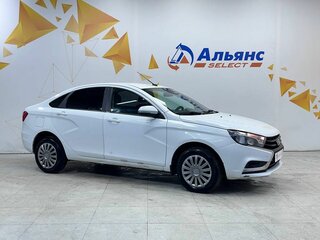 2018 Lada (ВАЗ) Vesta I, белый, 539000 рублей, вид 1