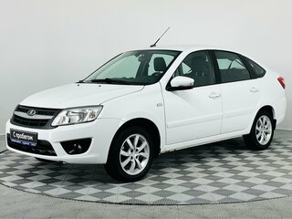 2016 Lada (ВАЗ) Granta I, белый, 600000 рублей, вид 1