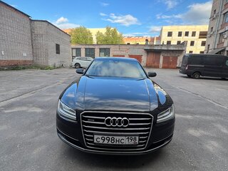 2014 Audi A8 Long III (D4) Рестайлинг, чёрный, 2900000 рублей, вид 1