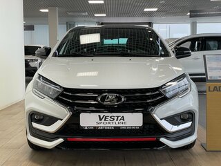 2024 Lada (ВАЗ) Vesta Sportline I Рестайлинг (NG), белый, 2273000 рублей, вид 1