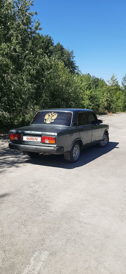 Ваз 2105 зеленый сад