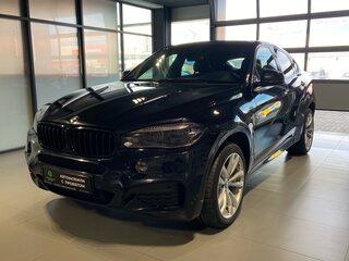 2016 BMW X6 30d II (F16), чёрный, 3850000 рублей, вид 1