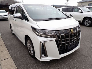 2021 Toyota Alphard III Рестайлинг, белый, 2875000 рублей, вид 1