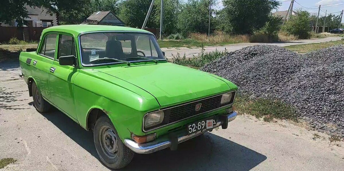 Москвич 2140 зеленый