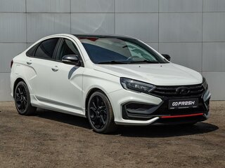 2023 Lada (ВАЗ) Vesta Sportline I Рестайлинг (NG), белый, 1680000 рублей, вид 1
