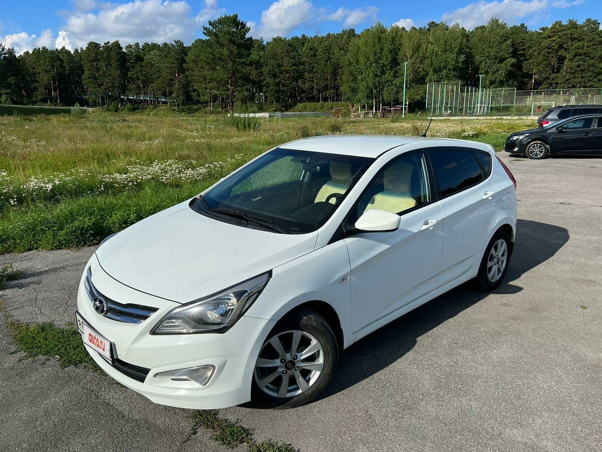 Как выглядит белый хендай Самара-Москва-Питер (и обратно) Hyundai Solaris (2G), 1,6 л, 2017 года путешес