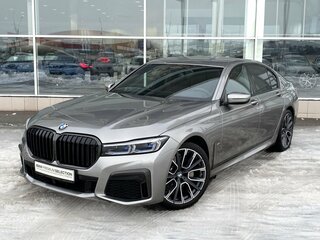 2021 BMW 7 серии 730d xDrive VI (G11/G12) Рестайлинг, серый, 9160000 рублей, вид 1