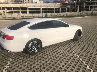 2013 Audi A5 Sportback I (8T) Рестайлинг, белый, 1850000 рублей, вид 4
