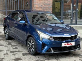 2021 Kia Rio IV Рестайлинг, синий, 1870000 рублей, вид 1