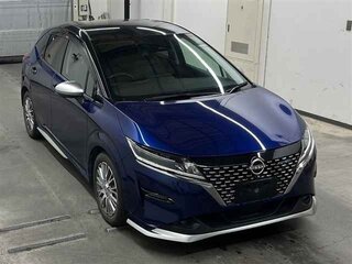 2021 Nissan Note e-Power III, синий, 1410000 рублей, вид 1
