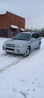 2009 Hyundai Santa Fe Classic I, серебристый, 675000 рублей, вид 1