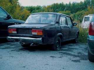 2008 Lada (ВАЗ) 2107, фиолетовый, 65000 рублей, вид 1