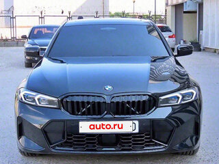 2022 BMW 3 серии 320i VII (G2x) Рестайлинг, чёрный, 3990000 рублей, вид 1