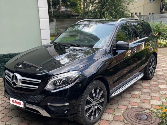 2016 Mercedes-Benz GLE 350 d I (W166), чёрный, 2700000 рублей