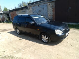 2011 Lada (ВАЗ) Priora I, чёрный, 150000 рублей, вид 1