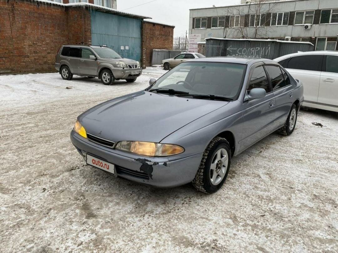 1994 Mitsubishi Eterna VII, серый, 220000 рублей