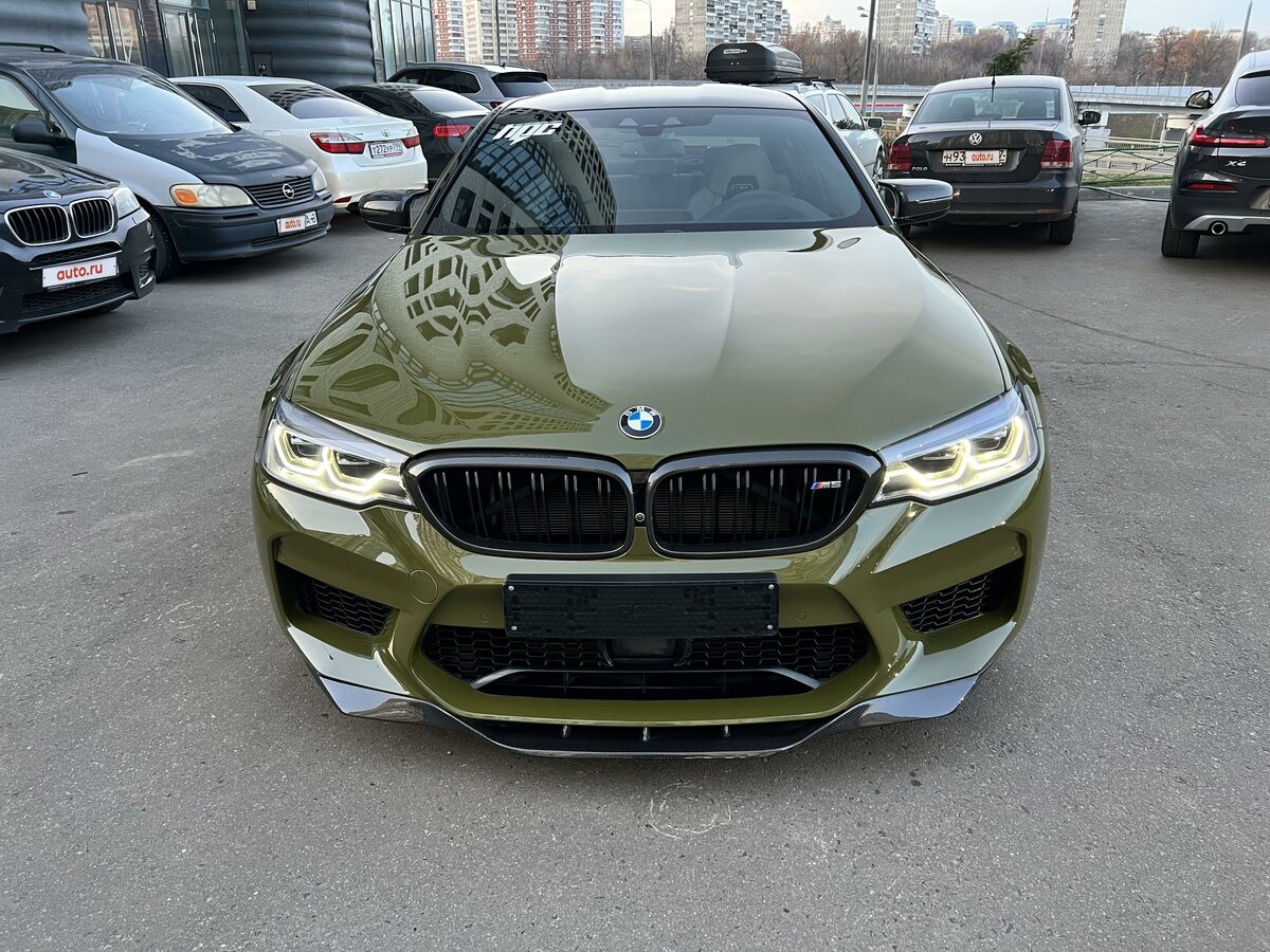 2019 BMW M5 Competition VI (F90), синий - вид 3
