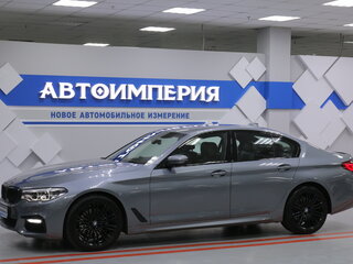 2019 BMW 5 серии 530d xDrive VII (G30/G31), серый, 3978000 рублей, вид 1