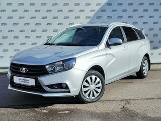 2018 Lada (ВАЗ) Vesta SW I, серебристый, 780000 рублей, вид 1