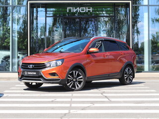 2021 Lada (ВАЗ) Vesta SW Cross I, оранжевый, 1300000 рублей, вид 1