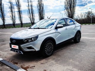 2019 Lada (ВАЗ) Vesta Cross I, серебристый, 1190000 рублей, вид 1