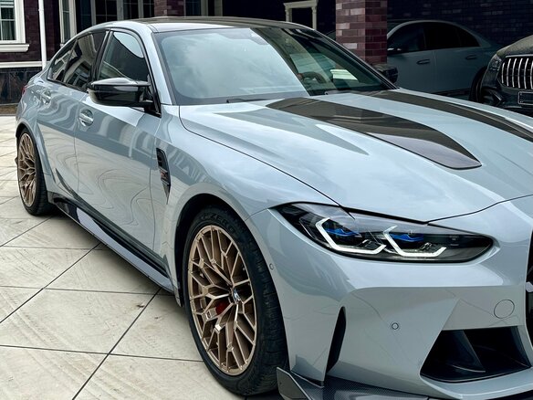 2024 BMW M3 CS VI (G80), серый, 15800000 рублей - вид 4