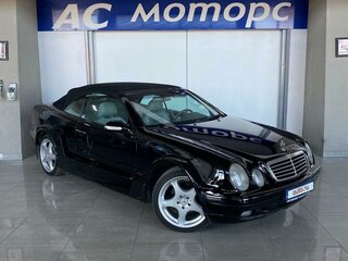 1998 Mercedes-Benz CLK-Класс 230 I (W208), чёрный, 670000 рублей, вид 1