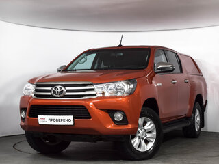 2018 Toyota Hilux VIII, оранжевый, 2802000 рублей, вид 1