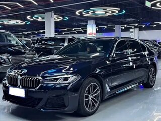 2021 BMW 5 серии 525Li VII (G30/G31) Рестайлинг, чёрный, 3270000 рублей, вид 1