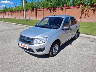 2015 Lada (ВАЗ) Granta I, серебристый, 340000 рублей, вид 1