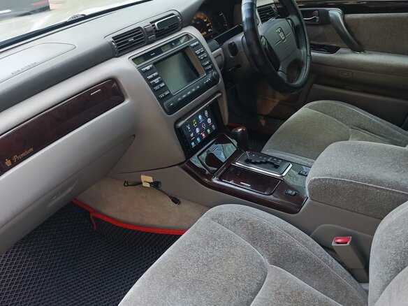 2003 Toyota Crown XI (S170), серый, 1055000 рублей - вид 11