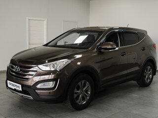 2014 Hyundai Santa Fe III, коричневый, 1638678 рублей, вид 1