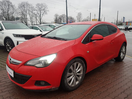 2013 Opel Astra GTC J Рестайлинг, красный, 669000 рублей, вид 1